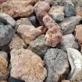 Lava raudona skaldyta 10/20 cm, kg